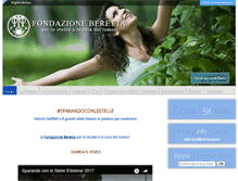 Tablet Screenshot of fondazioneberetta.it